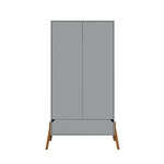Lotta gray 2-door wardrobe
