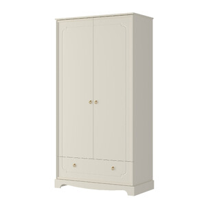 Royal  latte 2-door wardrobe