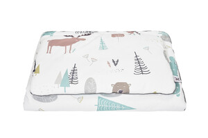 In the woods bedding seth with filling size M