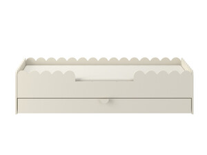 Bellamy BooK NooK bed 80x160 latte with drawer