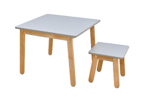 Table Woody neutral gray
