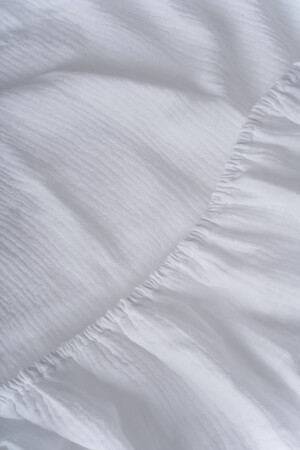 Snow muslin bed sheet 80x160