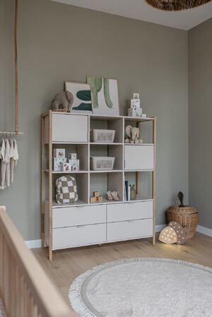 Versa Wide Bookcase – modern bookcase for kids’ and teens’ rooms