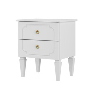 Royal  timeless bedside table white