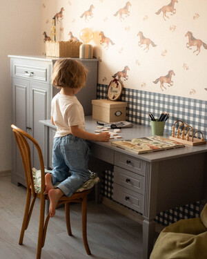 Ines neutral grey bureau