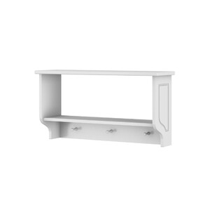 Ines elegant white shelf