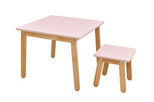 Table Woody flamingo