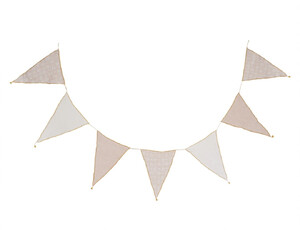 Muslin Garland Gold – Beige 350 cm