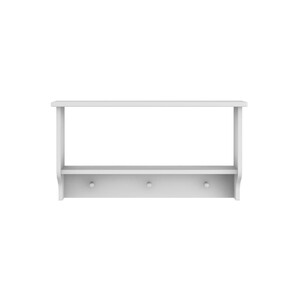 Ines elegant white shelf