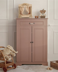 Ines vintage rose 2-door chest