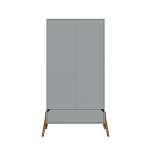 Lotta gray 2-door wardrobe