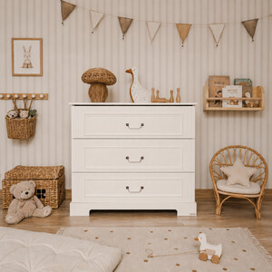 Ines elegant white komoda