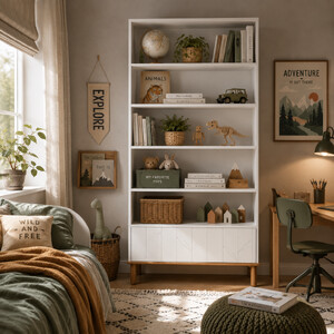 Toteme botanic bookcase