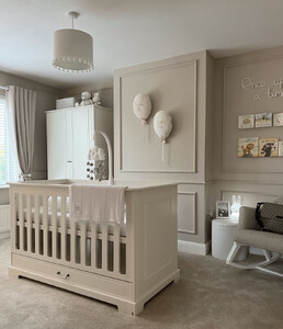 Ines elegant white łóżeczko 70x140 z funkcją tapczanika