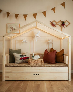 Dream Nest pine house bed 80x160 